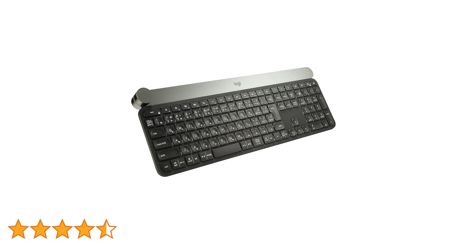 Logicool KX1000S クラフト　キーボード　パームレスト ロジクールCRAFT KX1000sレビュー クリエイター向け機能を搭載